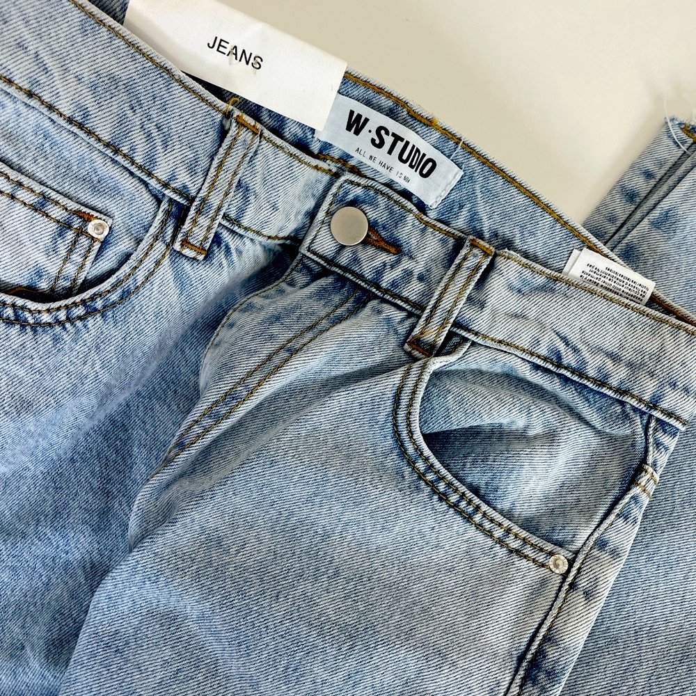 🆕 High Rise Vintage Blue Jeans NWT